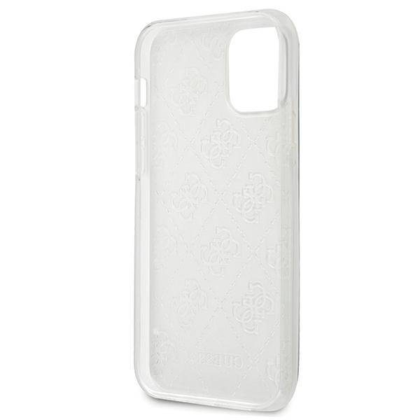 Guess GUHCP12S3D4GTR Transparent 4G 3D Pattern Collection iPhone 12 Mini Tok