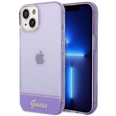 Guess GUHCP14MHGCOU Purple Translucent iPhone 14 Plus Tok