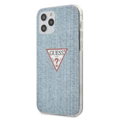 Guess JEANS Collection Light Blue iPhone 12/12 Pro Tok