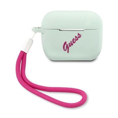 Guess Silicone Vintage Fuchsia/Mint AirPods Pro Tok