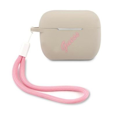 Guess Silicone Vintage Pink/Gray AirPods Pro Tok