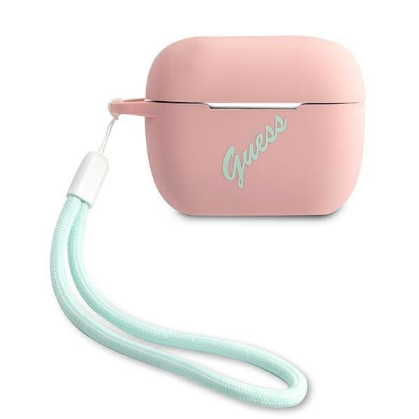 Guess Silicone Vintage Pink/Mint AirPods Pro Tok