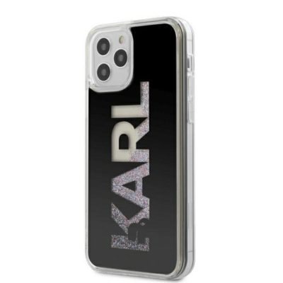 Karl Lagerfeld Karl Logo Glitter Black iPhone 12 Pro Max Tok