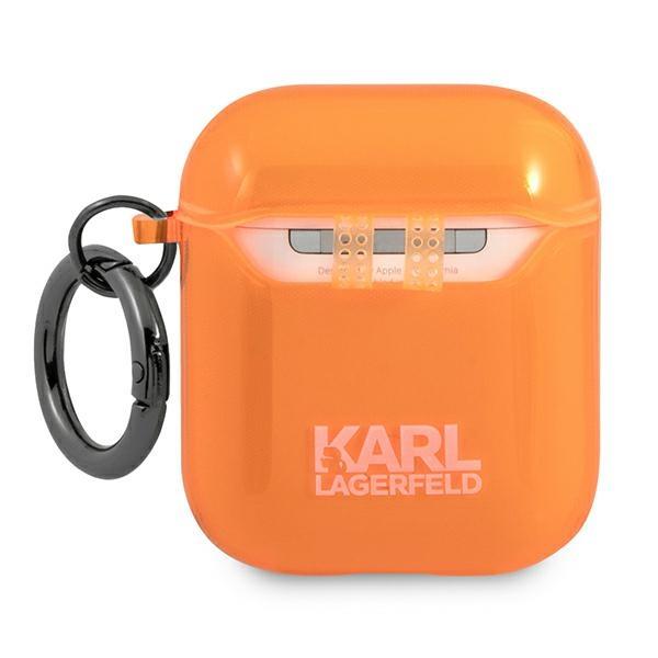 Karl Lagerfeld KLA3UCHFO Silicone Orange AirPods 1/2 Tok