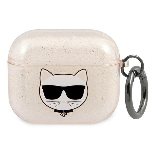 Karl Lagerfeld KLA3UCHGD Silicone Gold AirPods Pro Tok