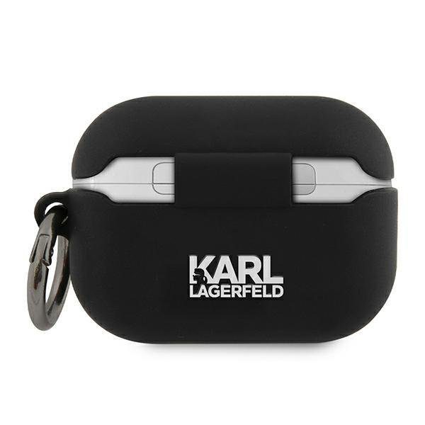 Karl Lagerfeld KLACAPSILRSGBK Black Silicone RSG AirPods Pro Tok