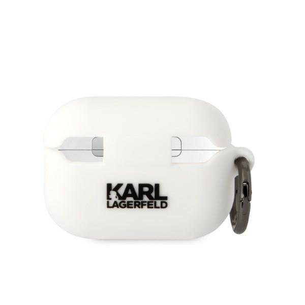 Karl Lagerfeld KLAP2RUNCHH White Silicone Choupette Head 3D AirPods Pro 2 Tok