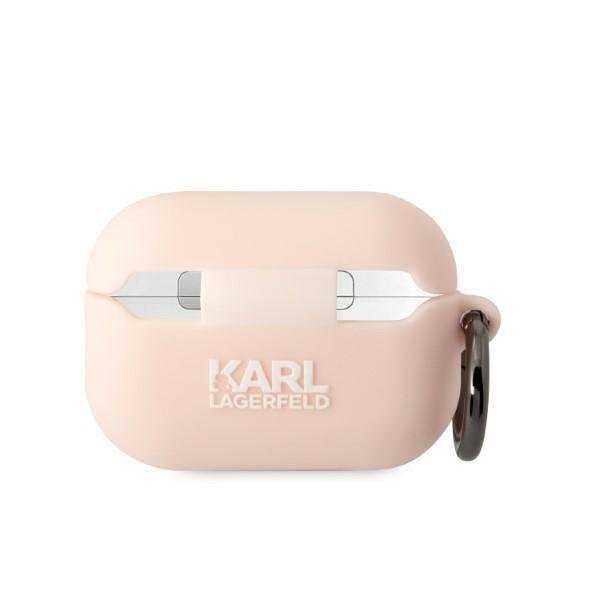 Karl Lagerfeld KLAP2RUNCHP Pink Silicone Choupette Head 3D AirPods Pro 2 Tok