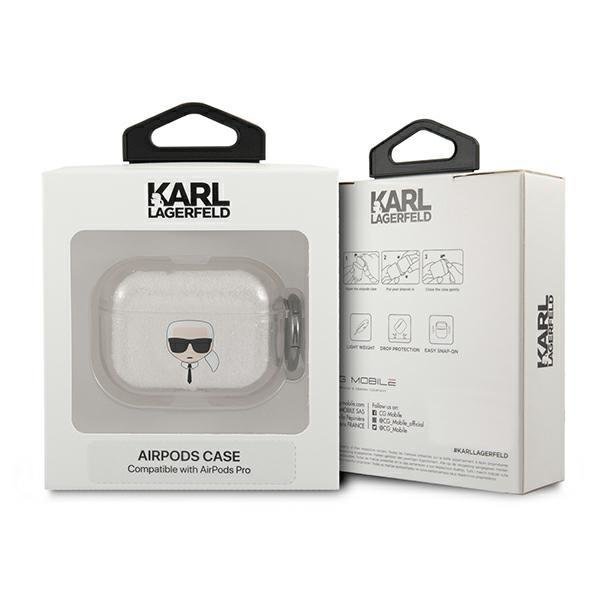 Karl Lagerfeld KLAPUKHGS Silver AirPods Pro Tok