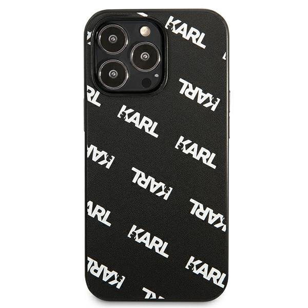 Karl Lagerfeld KLHCP13LPULMBK3 Black Allover iPhone 13 Pro Tok