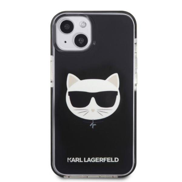 Karl Lagerfeld KLHCP13MTPECK Black Choupette Head iPhone 13 Tok