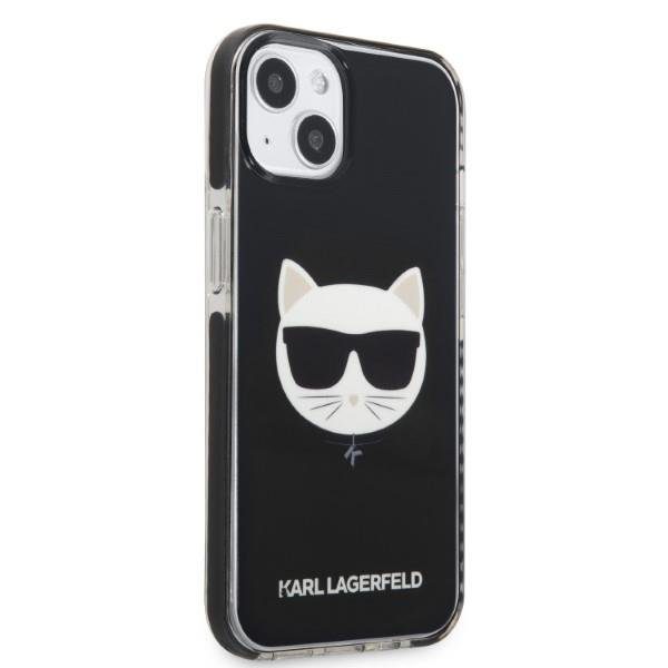 Karl Lagerfeld KLHCP13MTPECK Black Choupette Head iPhone 13 Tok