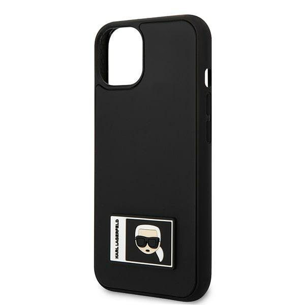 Karl Lagerfeld KLHCP13S3DKPK Black Ikonik Patch iPhone 13 Mini Tok