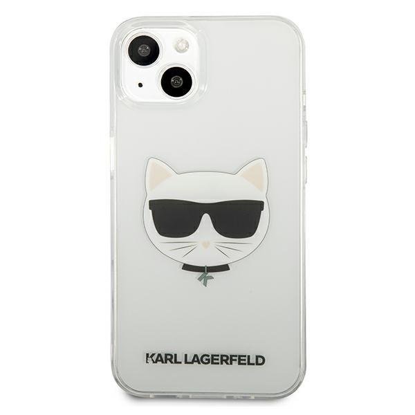 Karl Lagerfeld KLHCP13SCTR Choupette Head Transparent iPhone 13 Mini Tok