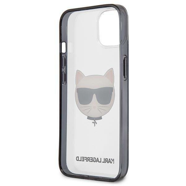 Karl Lagerfeld KLHCP13SHCHCK Transparent Ikonik Choupette iPhone 13 Mini Tok