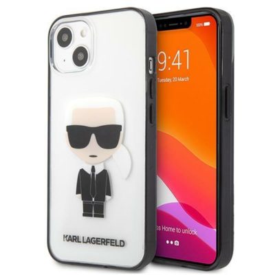 Karl Lagerfeld KLHCP13SHIKCK Transparent Ikonik Karl iPhone 13 Mini Tok