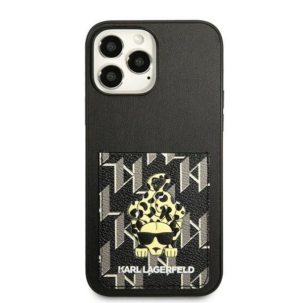 Karl Lagerfeld KLHCP13XCANCNK Black Karlimals Cardslot iPhone 13 Pro Max Tok