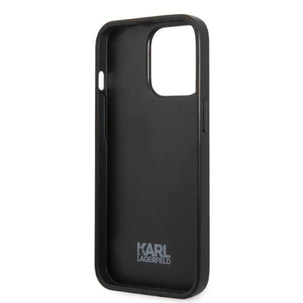 Karl Lagerfeld KLHCP13XPMNIKBL Blue Monogram Ikonik Patch iPhone 13 Pro Max Tok