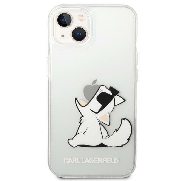 Karl Lagerfeld KLHCP14MCFNRC Transparent Choupette Fun iPhone 14 Plus Tok