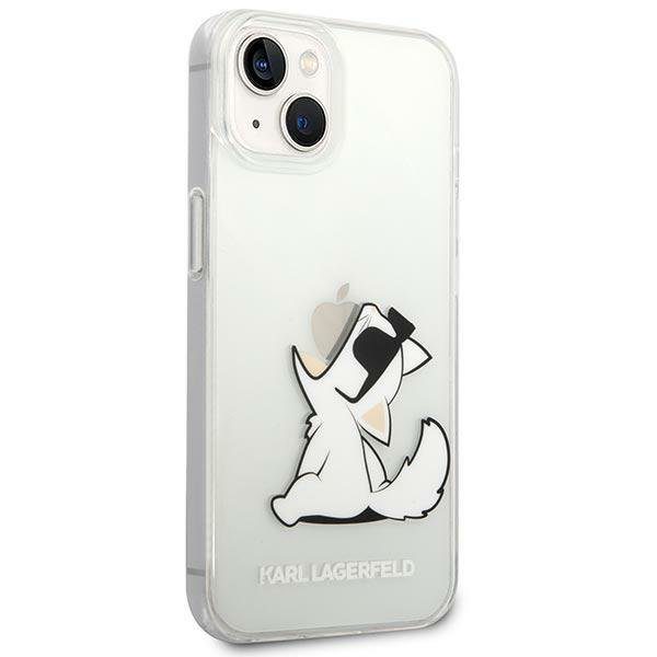 Karl Lagerfeld KLHCP14MCFNRC Transparent Choupette Fun iPhone 14 Plus Tok