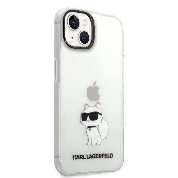 Karl Lagerfeld KLHCP14MHNCHTCT Transparent IML NFT Choupette iPhone 14 Plus Tok