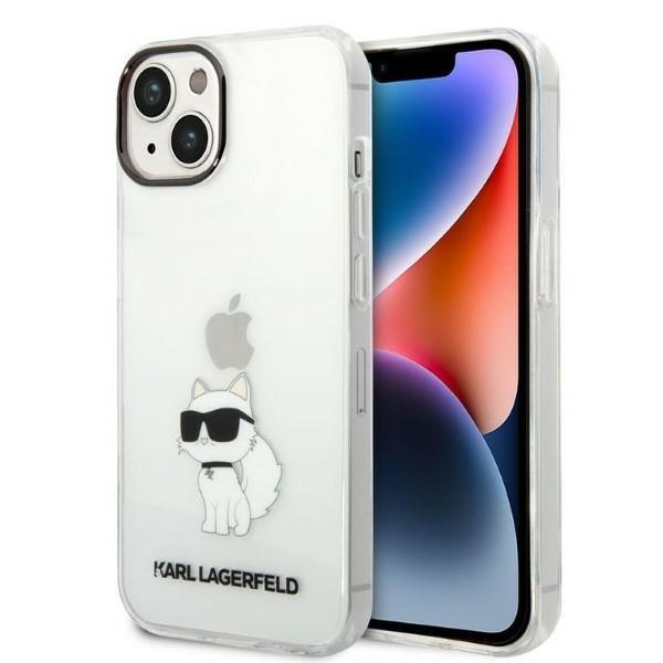 Karl Lagerfeld KLHCP14MHNCHTCT Transparent IML NFT Choupette iPhone 14 Plus Tok