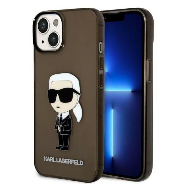 Karl Lagerfeld KLHCP14MHNIKTCK Black Ikonik Karl Lagerfeld iPhone 14 Plus Tok