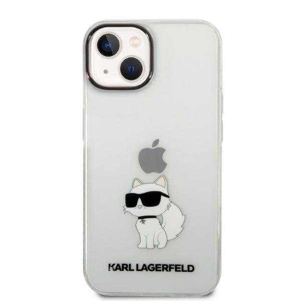 Karl Lagerfeld KLHCP14SHNCHTCT Transparent IML NFT Choupette iPhone 14 Tok