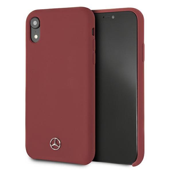 Mercedes MEHCI61SILRE Red Silicone Line iPhone XR Tok