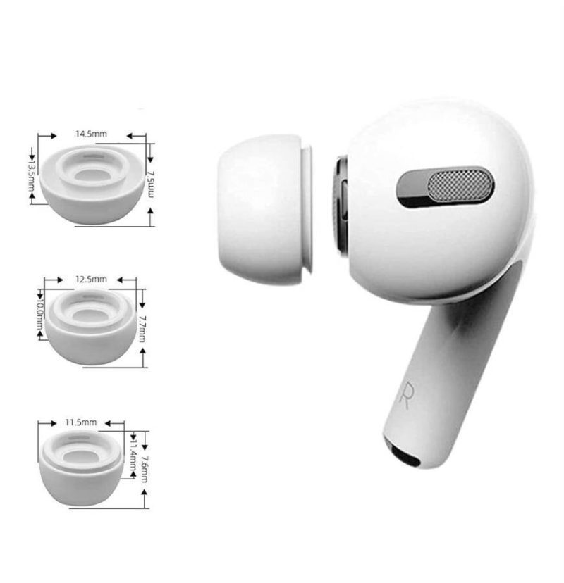 Tech-Protect Csere Füldugók Apple Airpods Pro 1/2 Fehér