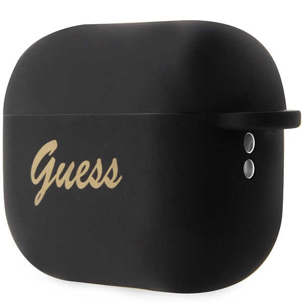 Guess GUAP2LSCHSK Black Silicone Charm Heart Collection AirPods Pro 2 Tok
