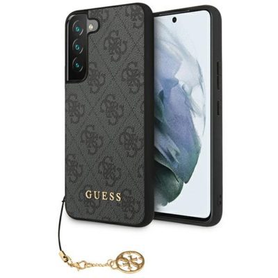 Guess GUHCS23SGF4GGR Grey 4G Charms Collection Samsung S23 Tok