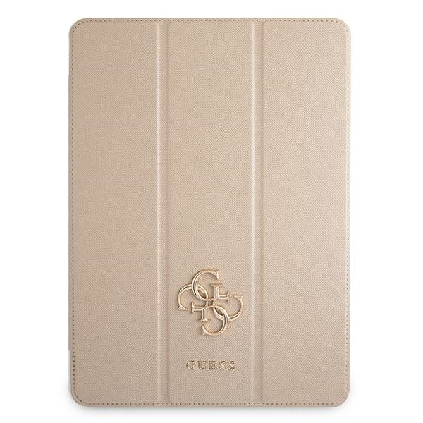 Guess GUIC12PUSASGO Book Gold Saffiano Collection iPad 12,9" 2021 Tok