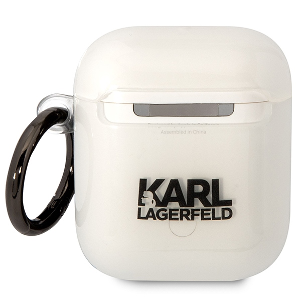 Karl Lagerfeld KLA2HNCHTCT Transparent Ikonik Choupette AirPods 1/2 Tok