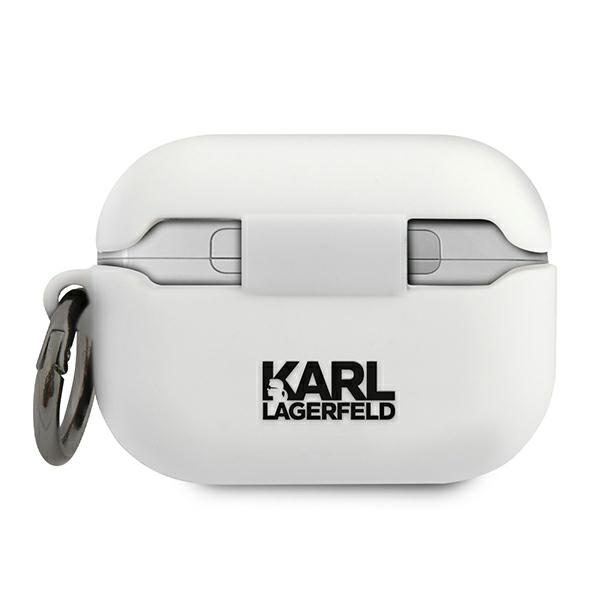 Karl Lagerfeld KLACAPSILCHWH White Silicone Choupette AirPods Pro Tok