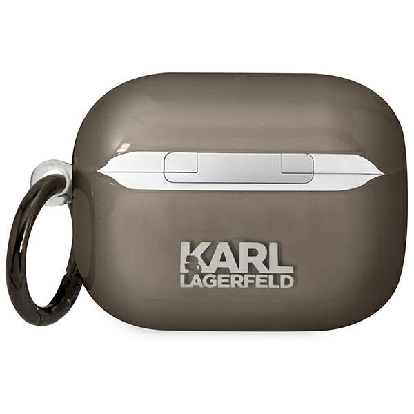 Karl Lagerfeld KLAPHNIKTCK Black Karl`s Head AirPods Pro Tok