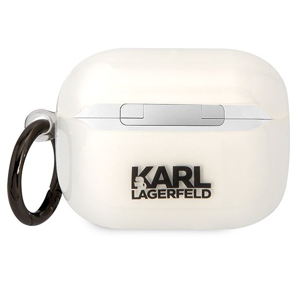 Karl Lagerfeld KLAPHNIKTCT Transparent Karl`s Head AirPods Pro Tok