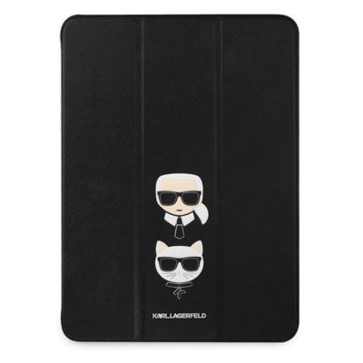 Karl Lagerfeld KLFC11OKCK Book Black Saffiano Karl &Choupette iPad 11" Pro 2021 Tok