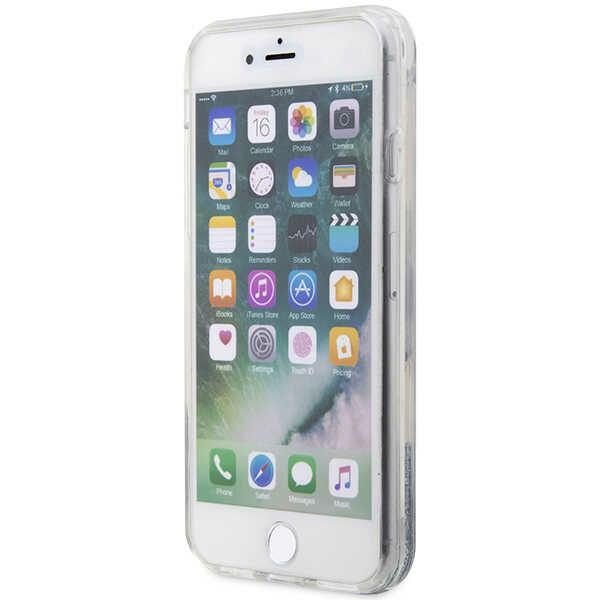 Karl Lagerfeld KLHCI8LNKHCH Silver Glitter Karl Head iPhone 7/8/SE 2020/SE 2022 Tok