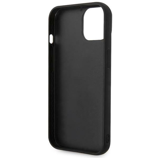 Karl Lagerfeld KLHCP14MPSQPK Black Puffy Ikonik Pin iPhone 14 Plus Tok