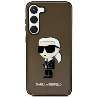 Karl Lagerfeld KLHCS23MHNIKTCK Black Ikonik Karl Lagerfeld Samsung S23 Plus Tok