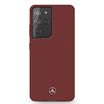 Mercedes MEHCS21LSILRE Red Silicone Line Samsung S21 Ultra Tok