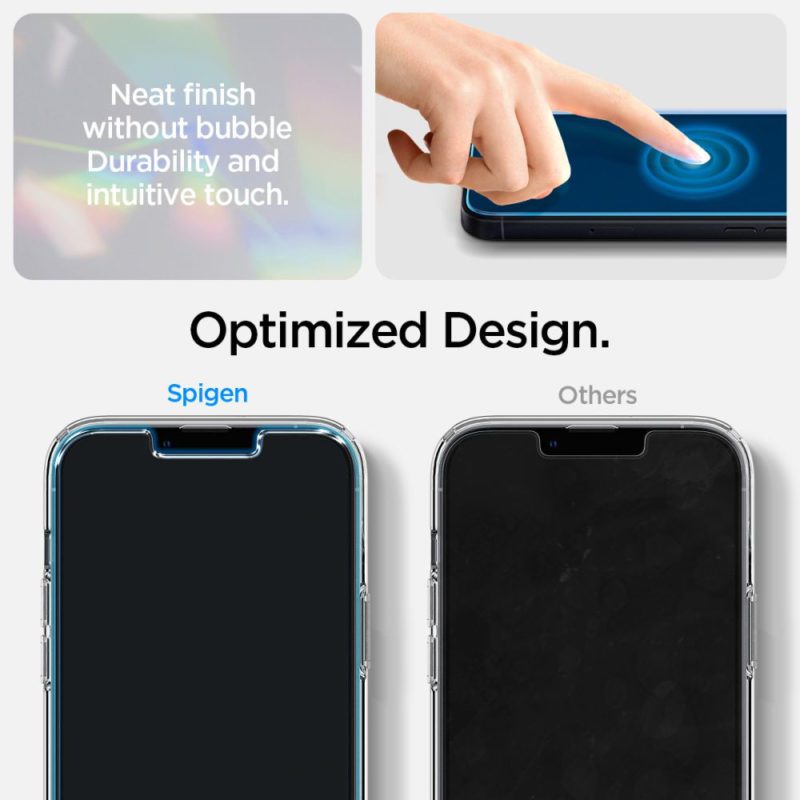 Spigen Crystal Pack Üvegfólia iPhone 14 Plus Crystal Clear