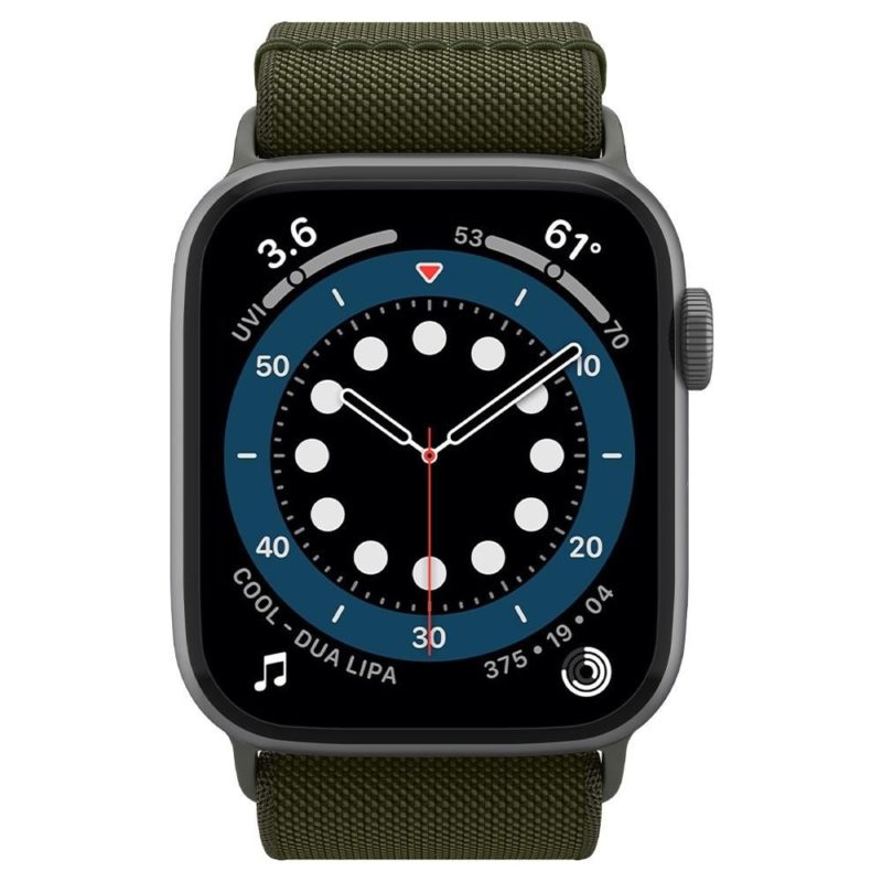 Spigen Fit Lite Strap Szíj Apple Watch 45/44/42/Ultra Khaki