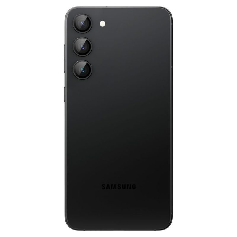 Spigen GLAS.tR EZ FIT Optik Pro Üvegfólia Samsung Galaxy S23 Plus Black (2 Pack)