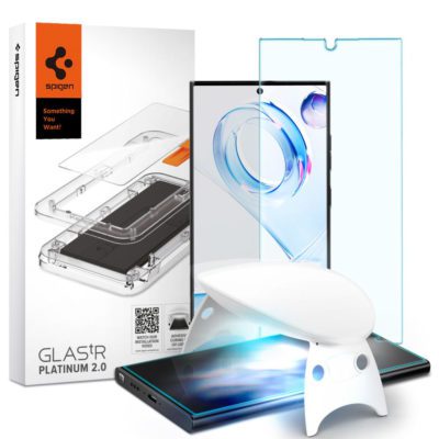 Spigen GLAS.tR Platinum UV Glass Üvegfólia Samsung Galaxy S23 Ultra