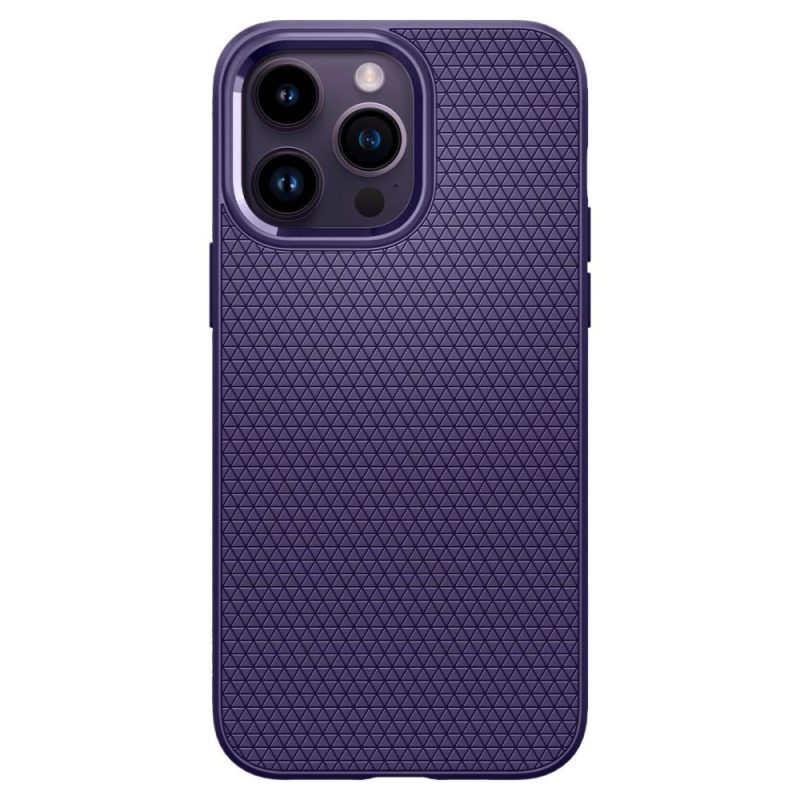 Spigen Liquid Air Deep Purple iPhone 14 Pro Tok