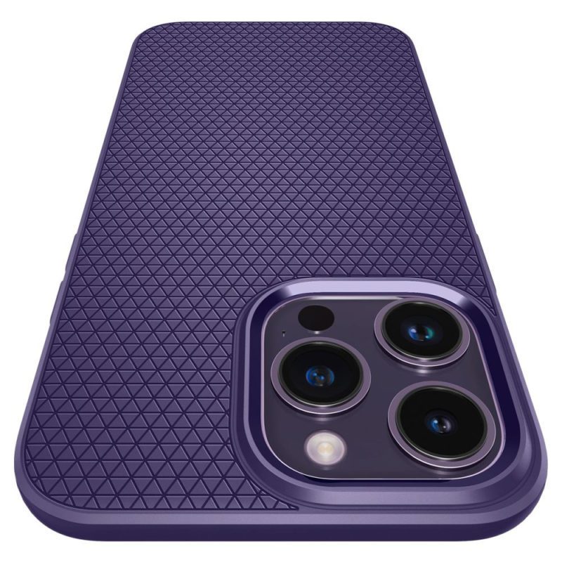 Spigen Liquid Air Deep Purple iPhone 14 Pro Tok