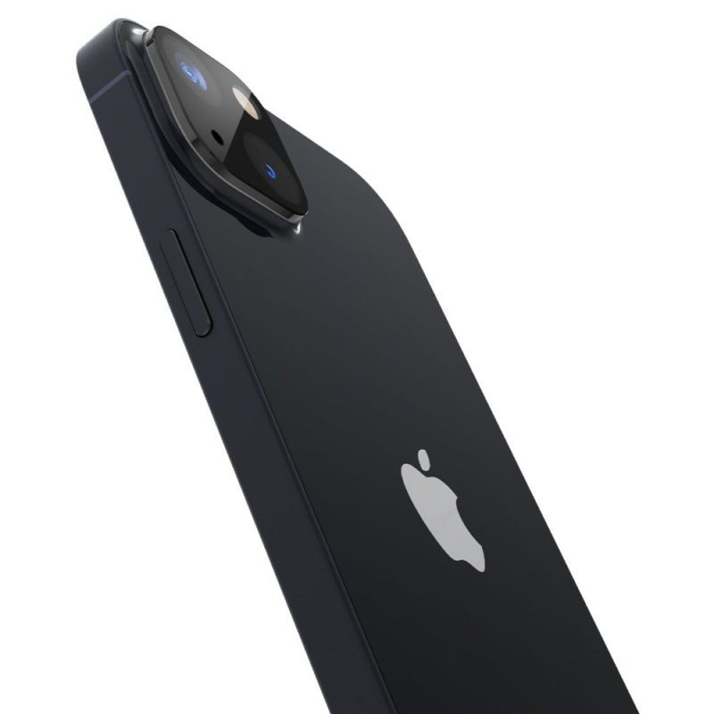 Spigen Optik.tr Camera Protector Üvegfólia iPhone 14/14 Plus Black (2 Pack)