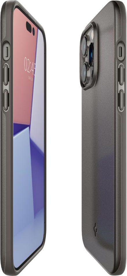 Spigen Thin Fit Gunmetal iPhone 14 Pro Max Tok